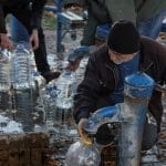 俄罗斯袭击导致部分乌克兰城市断水断电