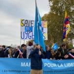 巴黎维藏汉人共同声援“白纸革命” 同声诅咒独裁者