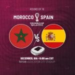 12 月 6 日晚摩洛哥将在世界杯 1/8 决赛迎战西班牙，这场比赛你更看好谁？