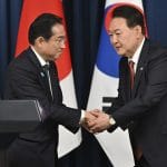 韩国政府表示，中日矛盾不影响韩中日三国讨论重启协商机制