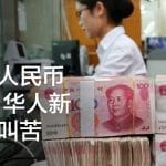 中国人民币贬值 华人新移民叫苦
