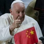 意向中国的访问结束 教皇离开蒙古