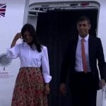 英国首相苏纳克抵达印度参加G20峰会