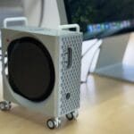 把苹果 Mac mini 变成 Mac Pro 样式的侧立支架