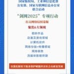 打击网络侵权盗版！四部门联合启动“剑网2025”专项行动