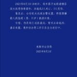 湖南耒阳发生一起故意伤害案致2死3伤，嫌犯被抓获