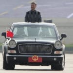 中国“九三”阅兵现场