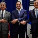 美日韩外长会：强调维护台海和平稳定重要性，反对任何改变现状的企图