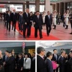 金正恩携女抵达北京 蔡奇、王毅等中方官员在北京站迎接
