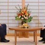 特朗普会见日本天皇时长约30分钟 高市早苗周二拟提安倍印太愿景等议题