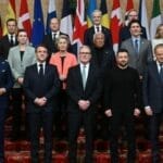 英法德乌等欧洲9国领导人：当前接触线应成为谈判起点 波兰外长：无法保证不迫降普京专机