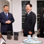 当习近平和李在明开起间谍玩笑