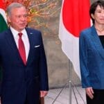 日本首相高市早苗与约旦国王阿卜杜拉会谈 讨论加沙重建