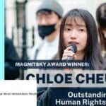 香港最年轻被通缉者张晞晴 获颁「杰出青年人权倡议者」奖