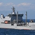 新西兰最大军舰“奥特亚罗瓦”号 继去年9月再次通过台海