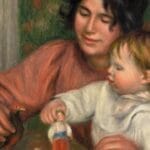 竞拍雷诺阿画作 -- 《孩子和他的玩具》   180万欧元